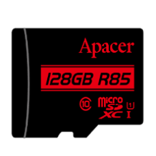 Apacer 128GB Micro SD Class-10 Memory Card with Adapter